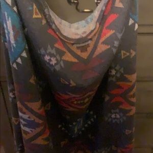 Aztec off the shoulder too